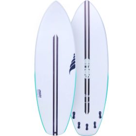 Solid Surfboards Shuttle Surfboard Aqua, 5ft 10in