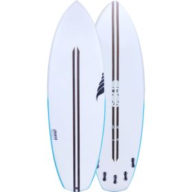Solid Surfboards Shuttle Surfboard Blue, 6ft 2in