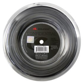 Solinco Confidential 16L Silver Tennis String (Reel)