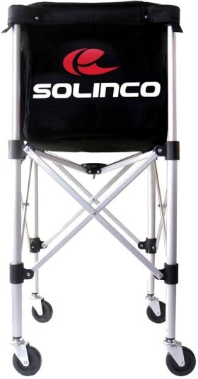 Solinco Lightweight 180 Ball Tennis Cart with Heavy Duty Ball Bag