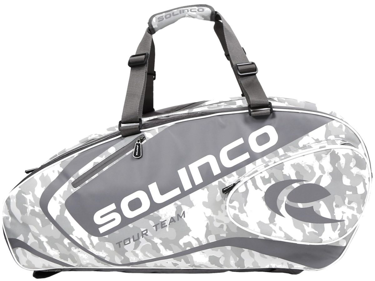 Solinco Tour 15 Pack Tennis Racquet Bag (White Camo)