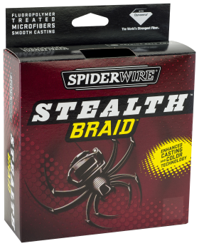 SpiderWire Stealth Braid Fishing Line - 600 Yards - 100 lb. test - Hi-Vis Yellow