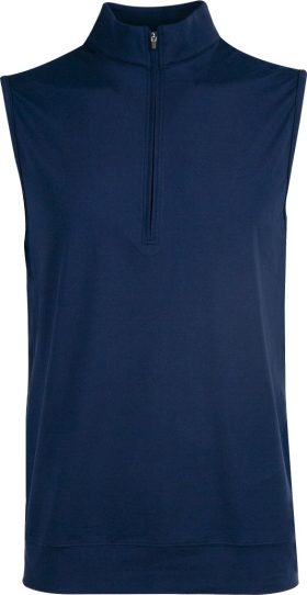 Straight Down Cypress Men's Golf Vest - Blue, Size: Small