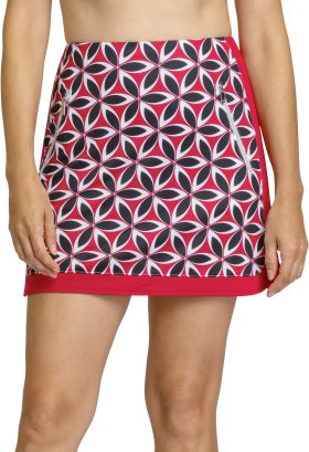 Tail Activewear Womens Santi 17 Inch Golf Skort - Red, Size: X-Large