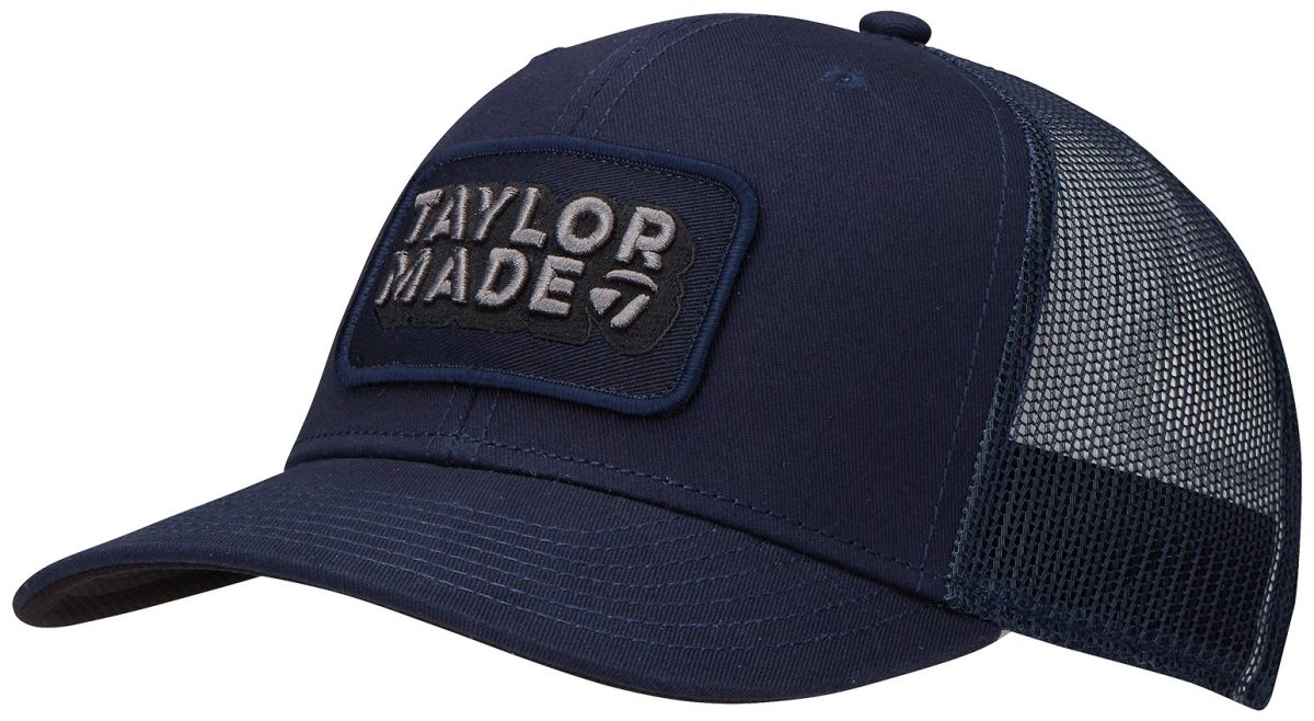 TaylorMade Retro Trucker Men's Golf Hat - Blue, Size: Regular