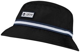 TaylorMade Vintage Twill Men's Golf Bucket Hat - Black, Size: Small/Medium
