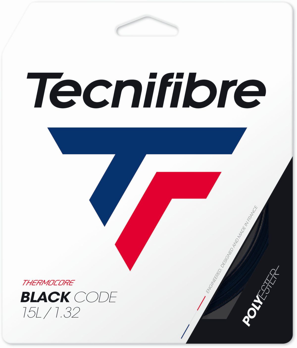 Tecnifibre Black Code 15L Tennis String (Set)