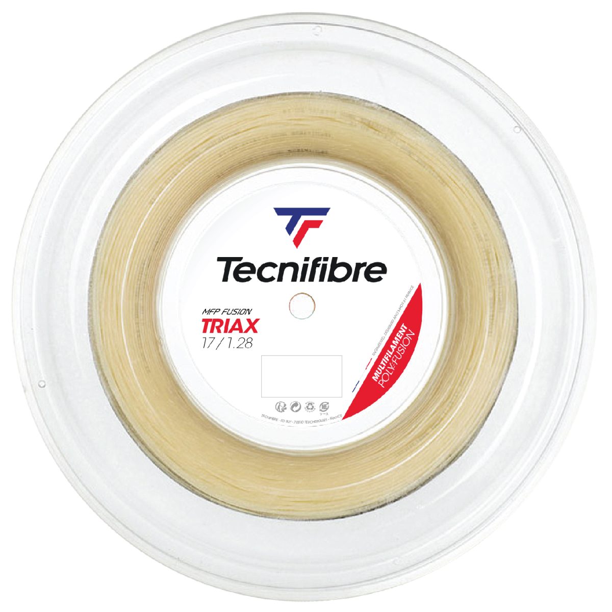 Tecnifibre Triax 17g Tennis String (Reel)