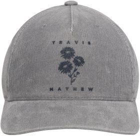 TravisMathew Travel Credit Snapback Men's Golf Hat - Grey