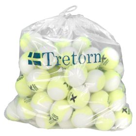 Tretorn Micro-X Yellow/White Pressureless Tennis Ball Bag (72 Balls)