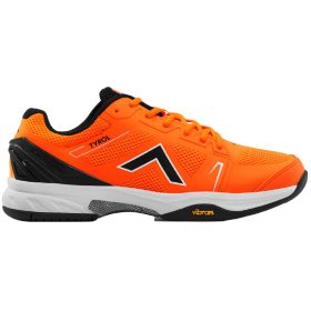 Tyrol Men's Drive-V Pro Pickleball Shoes (Orange/Black)