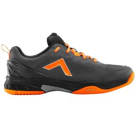 Tyrol Men's Velocity-V Pickleball Shoes (Charcoal Grey/Tangerine)