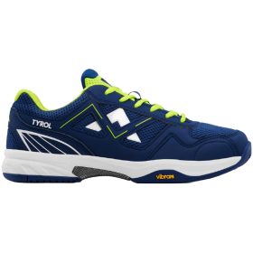 Tyrol Men's Volley-V Pickleball Shoes (Navy/Lime Green)