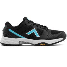 Tyrol Women's Striker-V Pro Pickleball Shoes (Black/Teal)