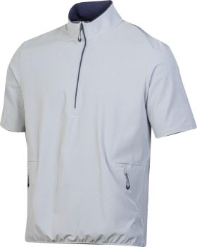 Under Armour UA Voyager 2.0 Short Sleeve Men's Golf Windshirt - Grey, Size: Medium