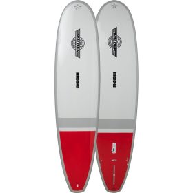 Walden Surfboards Mega Magic Tufflite Longboard Surfboard White/Red, 8ft