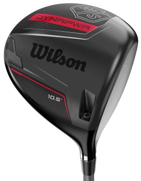 Wilson Dynapower Titanium Driver - RIGHT - SMK RED RDX 50A - 9.0 - Golf Clubs