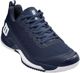 Wilson Men's Rush Pro 4.5 Tennis Shoes (Navy Blazer/Navy Blazer/White)