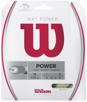 Wilson NXT Power 18g Tennis String (Set)