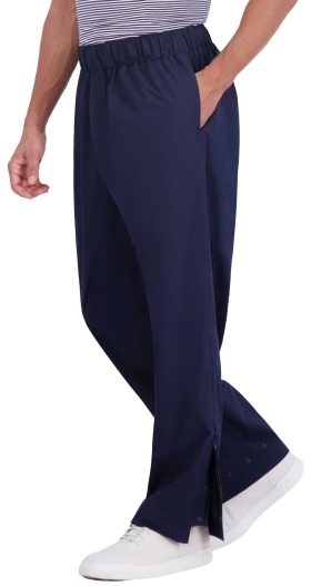 Zero Restriction Packable Men's Golf Rain Pants - Blue, Size: Medium