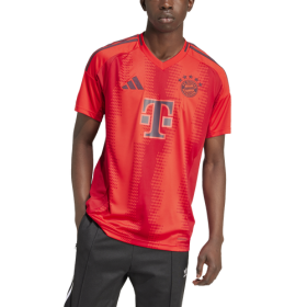 adidas Mens adidas FC Bayern 24/25 Home Short-Sleeve Jersey - Mens Red Size S