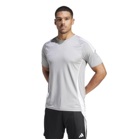 adidas Mens adidas Tiro24 Jersey - Mens Team Mid Grey/White Size XL