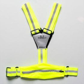 Amphipod Xinglet Pocket Luxe Vest Reflective, Night Safety Hi-Viz/Reflective