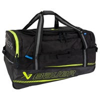 Bauer Elite Carry Junior Hockey Equipment Bag - 2024 Model in Black/Green