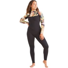 Billabong 3/2 Salty Dayz Chest-Zip Full Wetsuit - Women's Hidden Palms Multi, S