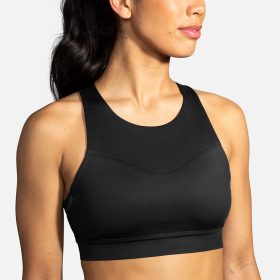 Brooks Drive 3 Pocket Bra Women's Bras Black