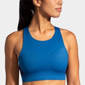 Brooks Drive 3 Pocket Bra Women's Bras Blue Ash/Ice Blue/Navy