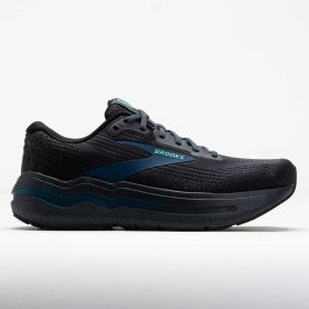 Brooks Ghost Max 2 Men's Running Shoes Ebony/Cockatoo/Blue Sapphire