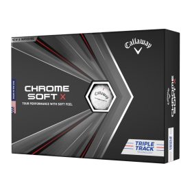 Callaway 2020 Chrome Soft X Triple Track Golf Ball