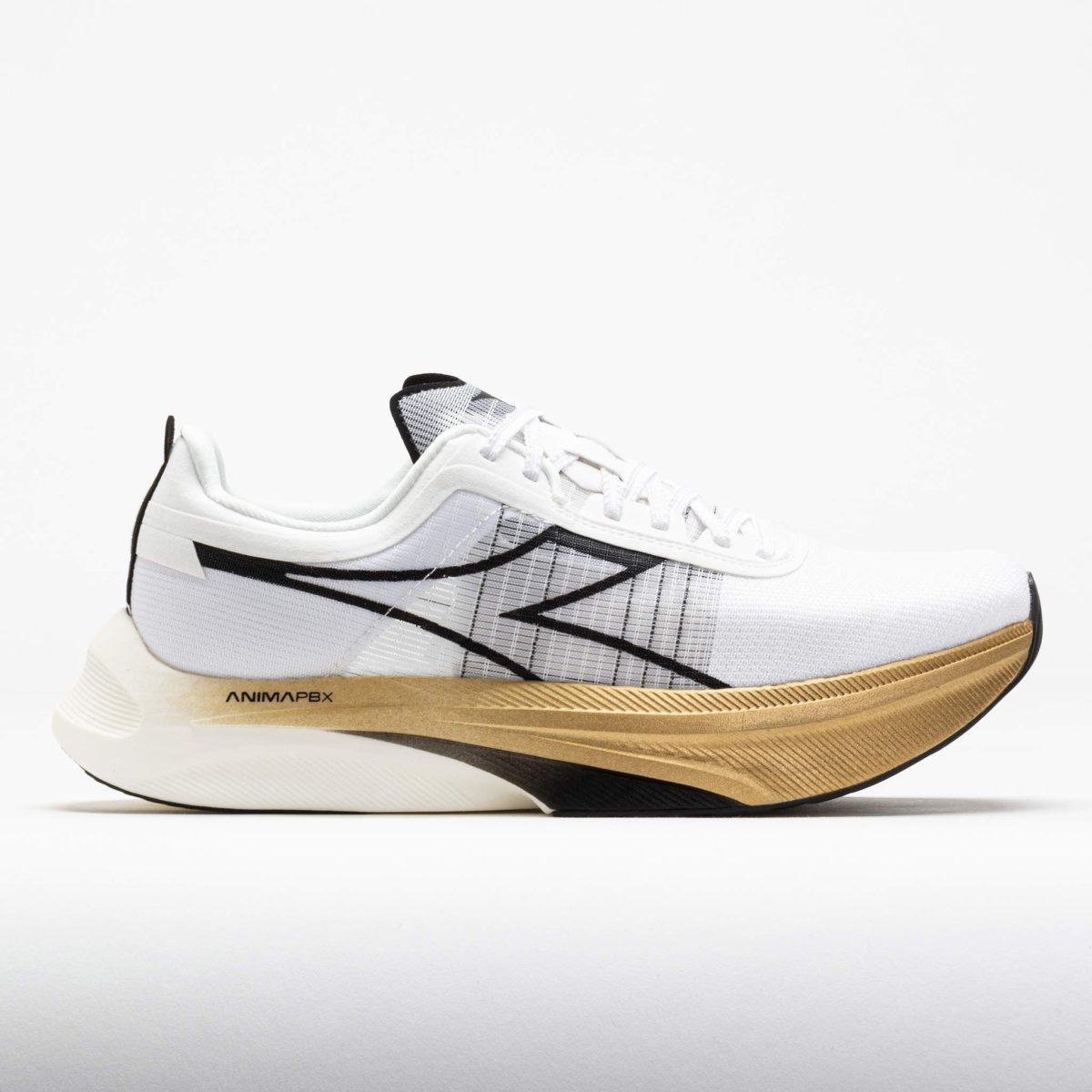 Diadora Gara Carbon Unisex White/Black/Gold Running Shoes