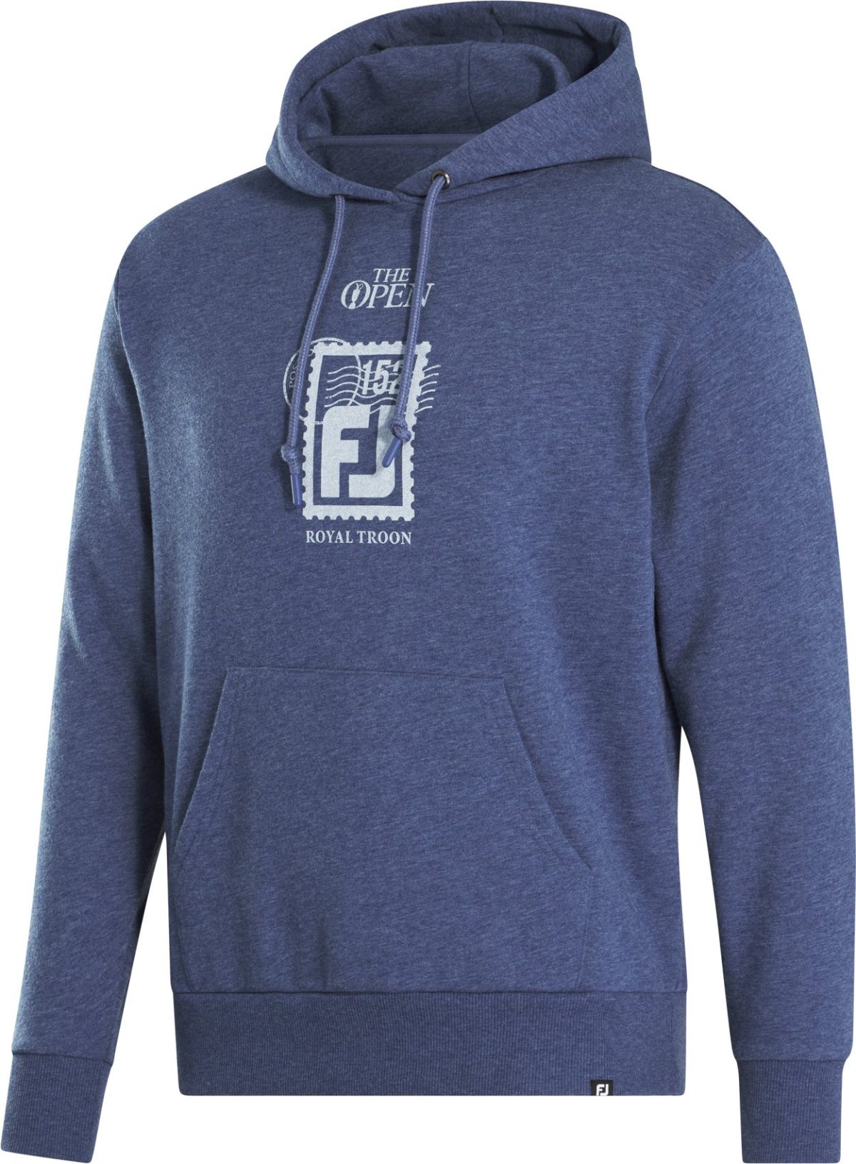 FootJoy Open Championship 2024 Postage Stamp Men's Golf Hoodie - Navy - Blue, Size: Small