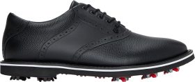 G/FORE G/LOCK Gallivanter Pebble Leather Saddle Golf Shoes 2024 - Onyx - 8 - MEDIUM