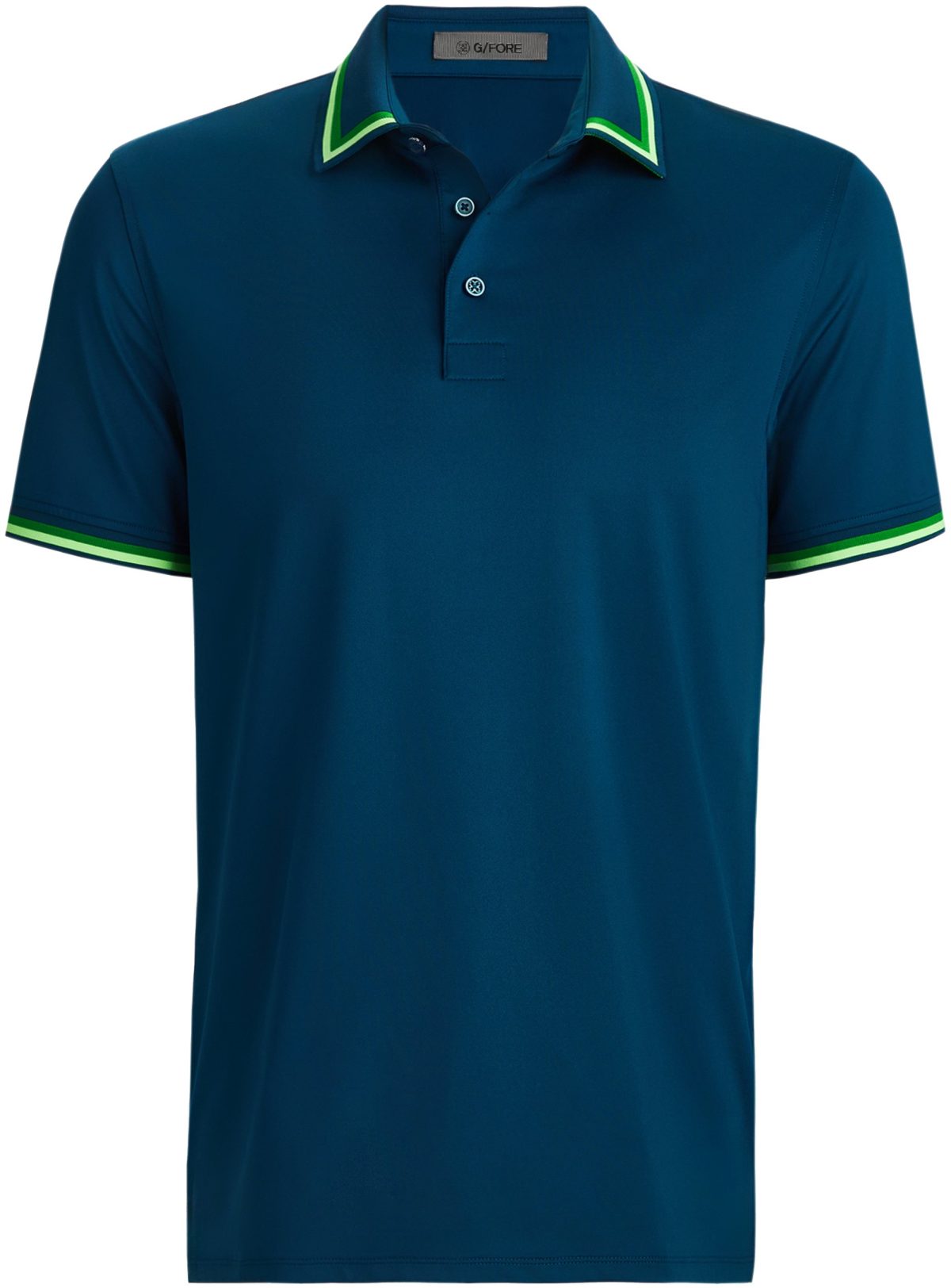 G/FORE Tux Tech Jersey Men's Golf Polo - Blue, Size: Medium