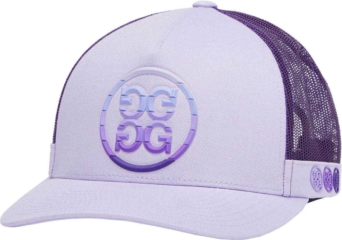 G/FORE Womens Gradient Circle Gs Cotton Twill Trucker Golf Hat - Multicolor, Size: One Size