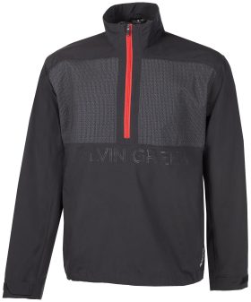 Galvin Green Ashford GORE-TEX Men's Golf Rain Pullover Jacket - Black, Size: Small