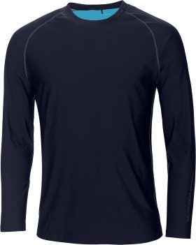 Galvin Green Elmo Long Sleeve Base Layer Men's Golf Top - Blue, Size: Small