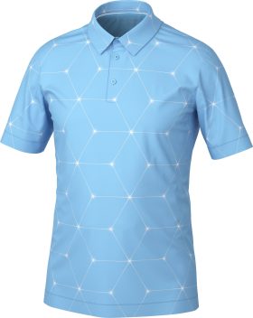 Galvin Green Milo Men's Golf Polo - Blue, Size: Large