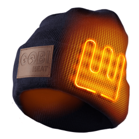 Gobi Heat Summit Heated Beanie for Men - Midnight