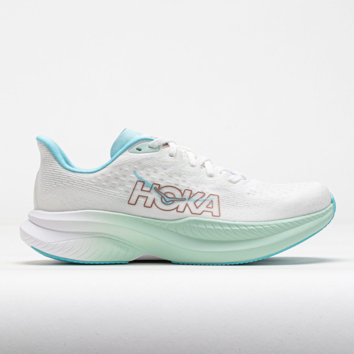 HOKA Mach 6 Women's Running Shoes Frost/Rose Gold