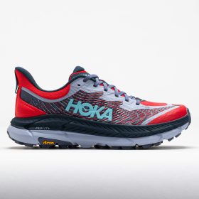 HOKA Mafate Speed 4 Men's Trail Running Shoes Cerise/Stormy Skies