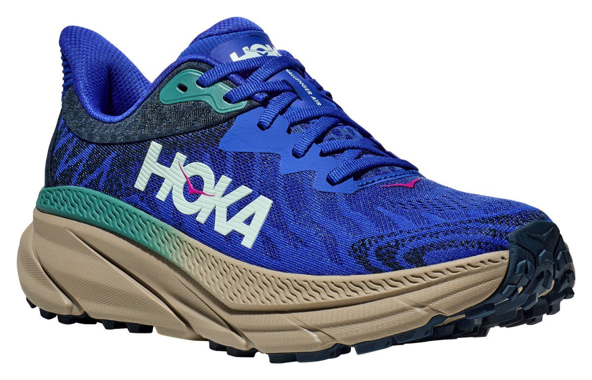 Hoka Challenger ATR 7 Trail Running Shoes for Men - Ultramarine/Oceanic - 12M