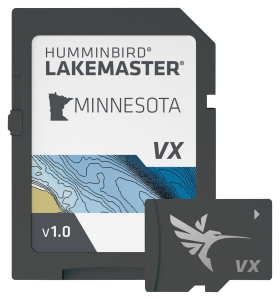 Humminbird LakeMaster VX Digital Map Chart Card - Minnesota