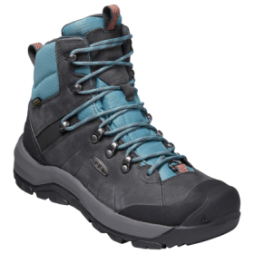 KEEN Revel IV Polar Insulated Waterproof Hiking Boots for Ladies - Magnet/North Atlantic - 7.5M