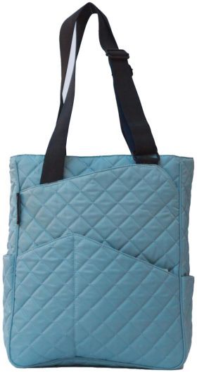 Maggie Mather Quilted Original Tennis Tote (Sky)