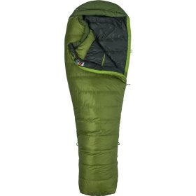 Marmot Micron 30 Sleeping Bag: 30F Down Cilantro/Tree Green, Long/Left Zip