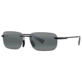 Maui Jim Lanakila Polarized Sunglasses - Matte Black/Gray/Gray - Large